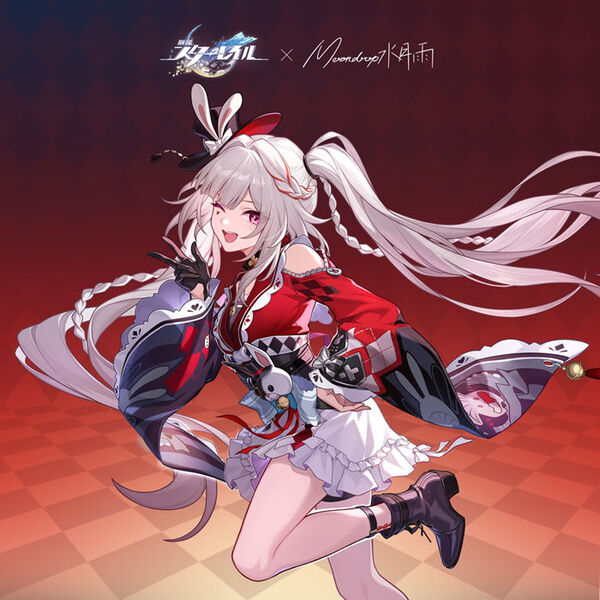火花【崩壊：スターレイル】 x MOONDROP【特典アクスタ、限定チャーム＋ストラップ付】
