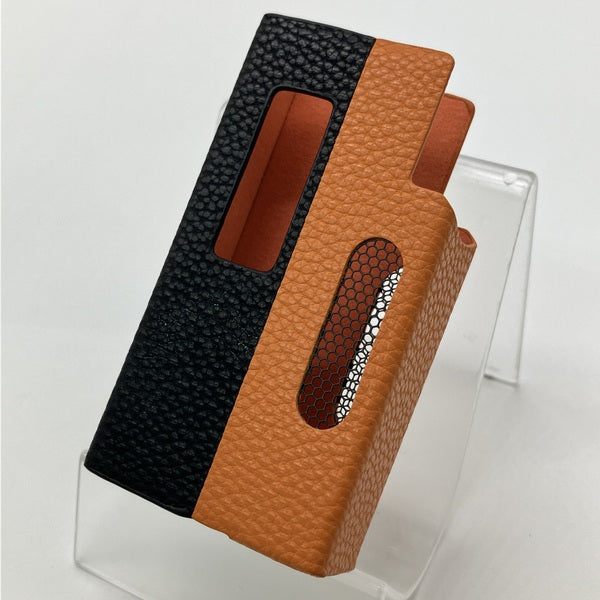 【中古】UA7 レザーケース Black-Orange【日本橋】