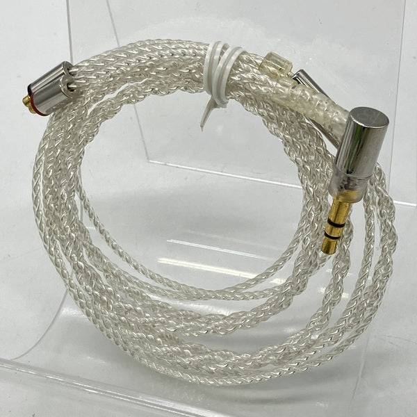 【中古】シルバーコートケーブル MMCX 1.2m 3.5mm  【C106 MS12AZCLEH】【名古屋】
