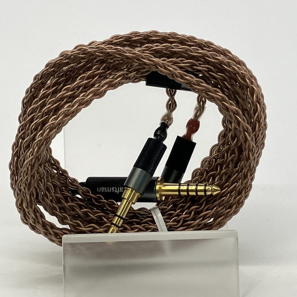 【中古】6N単結晶銅ケーブル  3.5mm×2 to 4.4mm【秋葉原】
