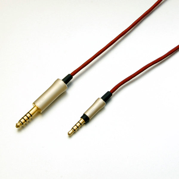 SONY MDR-1A用 4.4 5極プラグ-3.5 4極プラグ【hpcs_03_bl43s_120】