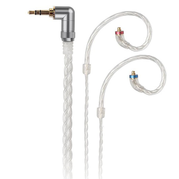 LC-3.5C 3.5mmシングルL字 銀メッキ高純度単結晶銅8芯ケーブル【FIO-LC35C】