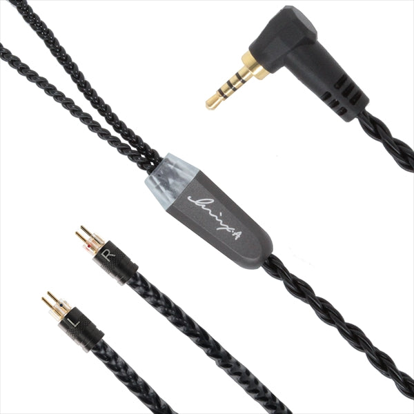 Kilowatt Jet Black IEM 2pin-2.5mmL【LNA-KIL/JB-CM2P-25L】
