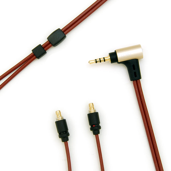 03シリーズ 2.5mm 4極プラグ-Pentaconn ear(L/R)【iect_03_bl2p_120】