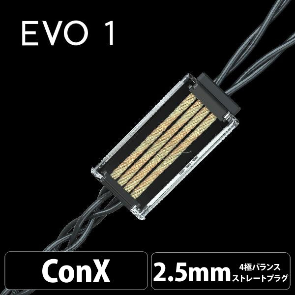 EVO 1 (エヴォ 1) 4wire 【ConX(2pin) / 2.5mm4極バランス】