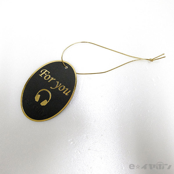 ギフトラッピング BLACK 「不織布+タグセット」