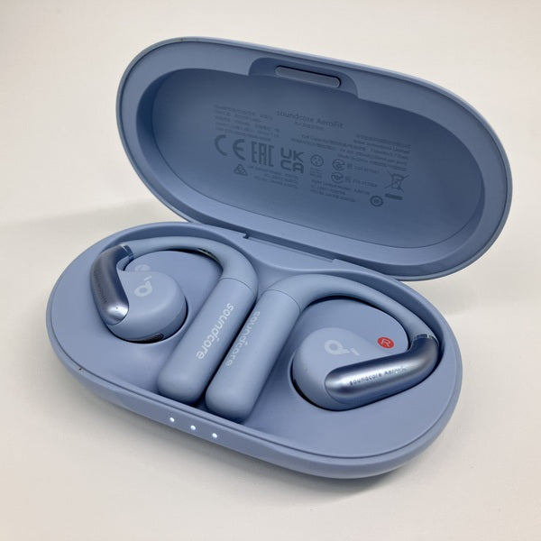 【中古】Soundcore AeroFit グレイッシュブルー 【A3872NG1】【秋葉原】