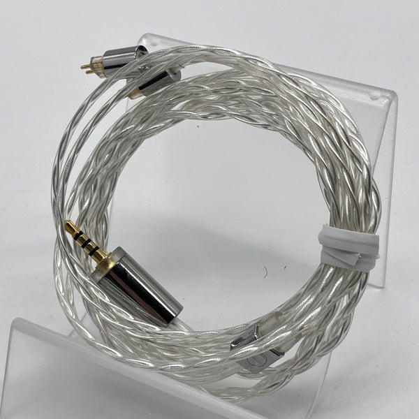 【中古】2DualCPS Silver IEM Upgrade Cable 2pin 2.5mm【秋葉原】