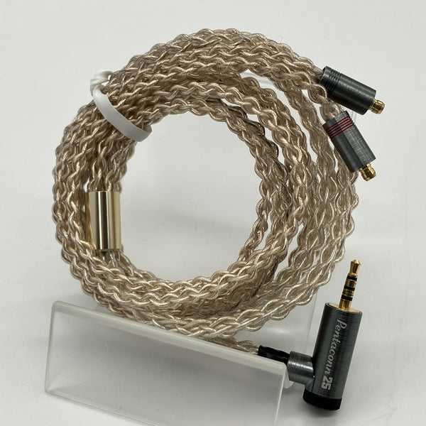 【中古】PENTACONN EARコネクター(ショートVer)-2.5mm純銀ケーブル 【NBB1-12-106-12】【秋葉原】
