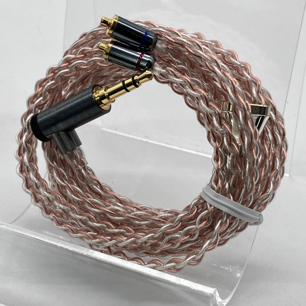 【中古】Luna plena MMCX - 3.5mm3極 Pure Silver+6N OFC hybrid cable【PRS05-35-mmA】【名古屋】