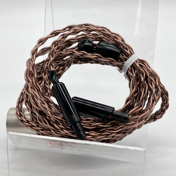 【中古】Apollo 6N 単結晶銅表面銀 アップグレード ケーブル HD800用（XLR4pin）【秋葉原】