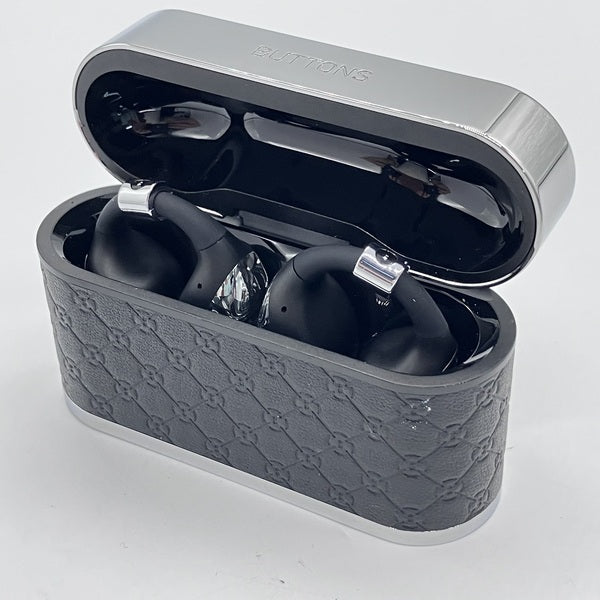 【中古】BUTTONS CLIP Silver Black【BN-0008】【日本橋】