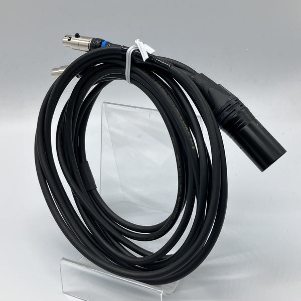 【中古】特注ヘッドフォンケーブル4pin XLR 4pin miniXLR×2 2ｍ【秋葉原】