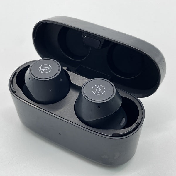 【中古】ATH-CKS30TW+ BK マットブラック【秋葉原】