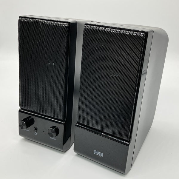 【中古】サンワサプライ マルチメディアスピーカー MM-SPL14BKN【日本橋】