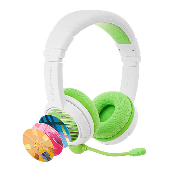 【アウトレット】  BuddyPhones School + Wireless グリーン