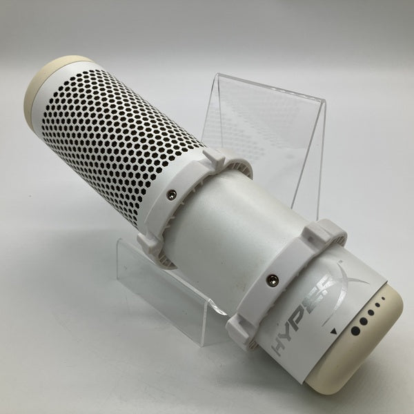 【中古】Hyper X Quadcast S White USBコンデンサーゲーミングマイク【519P0AA】【秋葉原】