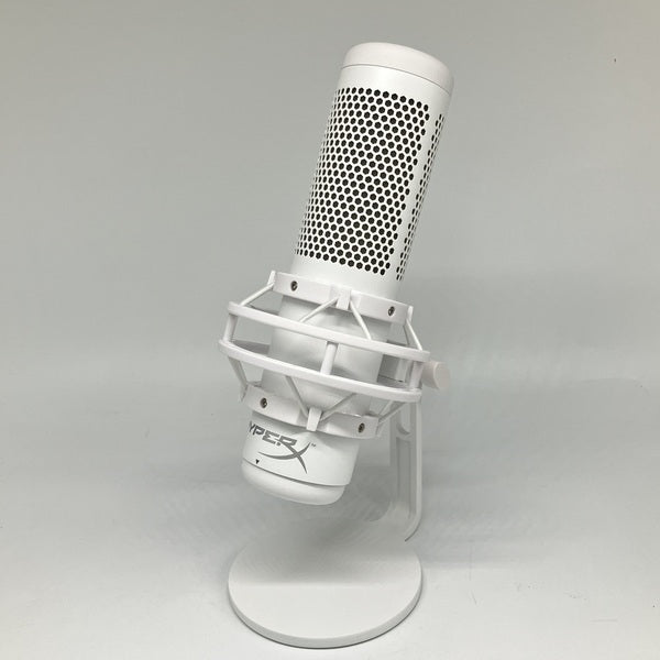 【中古】Hyper X Quadcast S White USBコンデンサーゲーミングマイク【519P0AA】【秋葉原】