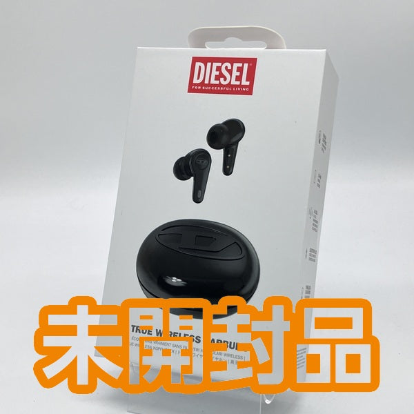 【中古】DIESEL True Wireless Earbuds Glossy Black 【60214】【秋葉原】