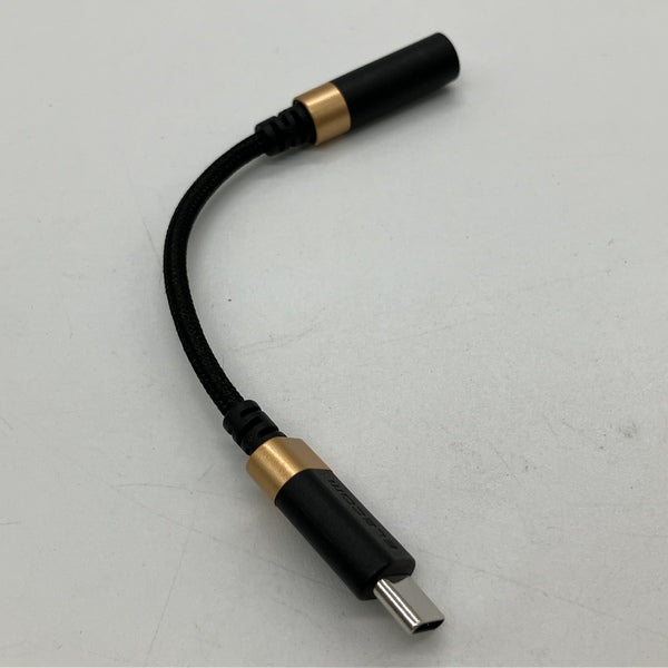 【中古】USB Type-C-3.5mm変換ケーブル (高耐久) ブラック 【MPA-C35DSBK】【名古屋】
