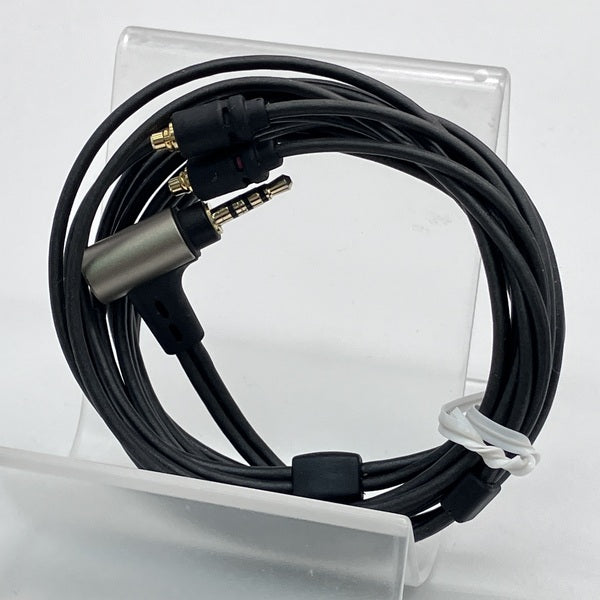 【中古】2.5mm4極プラグ-MMCX(L/R)イヤホンケーブル 1.2m ブラックライン【iect_01_bl2m_b_120】【日本橋】
