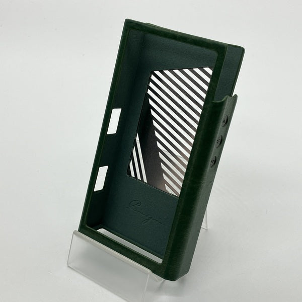 【中古】N3Ultra用純正レザーケース グリーン【日本橋】